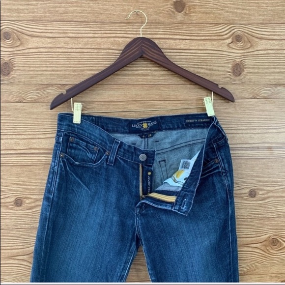 LUCKY BRAND SWEET N STRAIGHT LEG JEAN AUTHENTIC - Picture 7 of 8